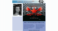 Desktop Screenshot of milla.artspb.com