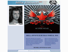 Tablet Screenshot of milla.artspb.com